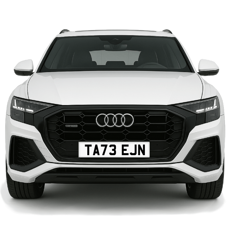 TA73 EJN Private Plate on a super new vehicle. Looks great!